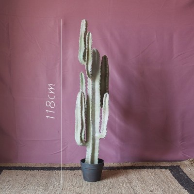 美帮汇仿真大型仙人掌盆景仙人柱墨西哥天轮柱装饰摆件落地 Carnegiea萨瓜罗巨柱