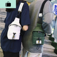防水牛津布胸包校园蹦迪小包包ins休闲情侣包男韩版时尚斜挎包女NEW LAKE女斜挎包