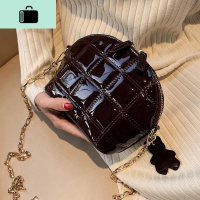 2020新款高级感链条贝壳包时尚漆皮大气小包包女冬季潮百搭斜挎包NEW LAKE女斜挎包