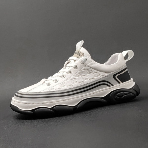 真皮板鞋男款百搭鞋子欧洲站男鞋小丑鞋一脚蹬懒人鞋歪头芒果鞋男