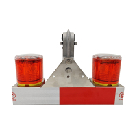 中跃(SINOMARC) ZY3620 太阳能警示灯双灯 IP67 DC3.7V 2*0.4W LED(单位:套) 红色