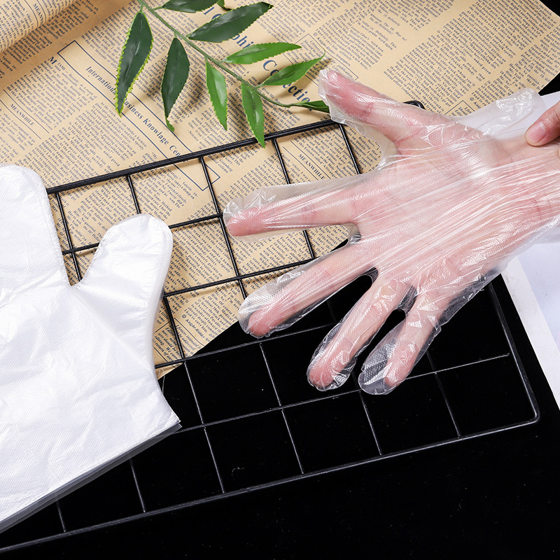 心梦同行 食品级加厚一次性防水塑料手套 2848/100只/包