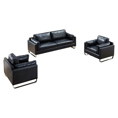 臻远沙发1+1+3DT-sf008西皮黑色