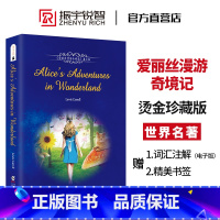 爱丽丝漫游奇境记 英文 [正版]振宇书虫|爱丽丝梦游仙境英文版原版原著 爱丽丝漫游奇境记书 镜中奇缘儿童文学童话小说小学