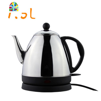 酒店宾馆长嘴电热水壶不锈钢家用快速壶烧水壶煮水壶随手泡民宿小 FENGHOU 1.0L压盖