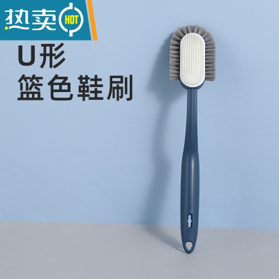 敬平鞋刷软毛不伤鞋家用多功能洗衣洗鞋子专用刷小白鞋清洁器鞋刷子 蓝色升级款[不伤鞋]收藏加购优先发货