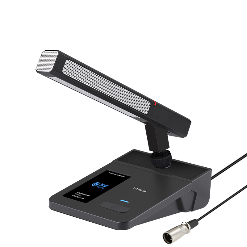 惠度(HuiDu)专业有线银色方管电容麦克风 HD-662M(销售单位:台)