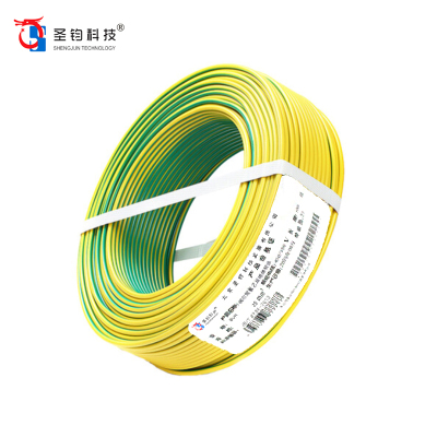 圣钧科技 SHENGJUN TECHNOLOGY铜芯聚氯乙烯绝缘软线 BVR 1*4mm²+卷