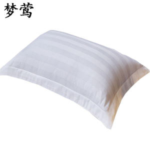 梦莺 枕套 白缎条 650*450mm 条