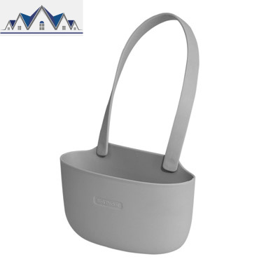 厨房水沥水篮塑料收纳挂篮小用品厨具置物架水龙头挂袋水池架 三维工匠