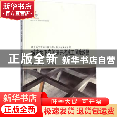 正版 城市地下空间深开挖施工风险预警 黄宏伟,顾雷雨,王怀忠著