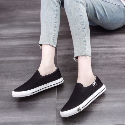 回力新款男女鞋百搭套脚厚底鞋运动休闲鞋透气帆布鞋