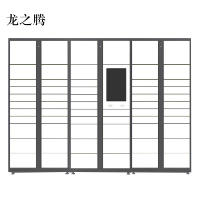 龙之腾智能快递柜小区快递自提柜派件柜室外寄存柜信报箱储物柜一主两幅61格