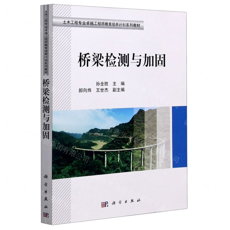 [N]桥梁检测与加固(土木工程专业卓越工程师教育培养计划系列教材)-9787030493125