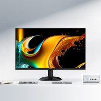 小窝厘 AOC27英寸2K IPS HDR10 HDMI/DP 三边微边 超薄节能办公电脑显示器 Q27B35E