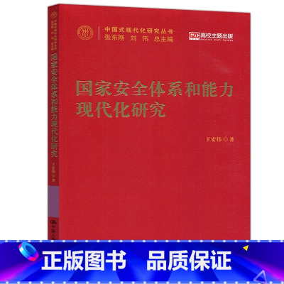 国家安全体系和能力现代化研究 [正版] 人大 国家安全体系和能力现代化研究 王宏伟 张东刚 刘伟 中国式现代化研究丛