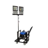 欧辉照明 (OHUIZAOMIN) OHSY6832 2×100W 全方位投光工作灯 LED IP65 台 蓝色