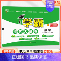 二年级下]数学-苏教版 淘精选官方认证丨该商品正版 [正版]2024秋学霸提优大试卷一二三四五六年级上册下册小学