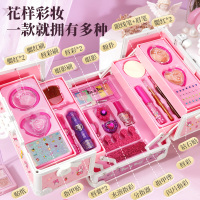 公主手提美妆箱儿童无毒化妆品套装女孩装扮过家家圣诞节礼物3750