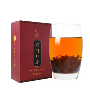 安徽天方茶叶100g祁红工夫茶 功夫碎茶 盒装祁门红茶