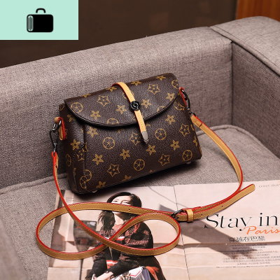 小包包女2020百搭潮质感单肩斜挎包春夏上新款女包时尚简约贝壳包NEW LAKE 咖啡色女斜挎包