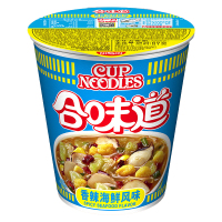 日清(NISSIN) 方便面香辣海鲜风味*1杯组合装 杯面泡面快餐面