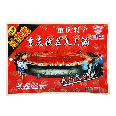 德庄过把瘾火锅底料300g袋装辣味重庆火锅底料调味品调味料