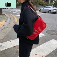 肥肥自制包包女2020新款ins斜跨包中古包vintage牛油皮腋肩包NEW LAKE女士单肩包