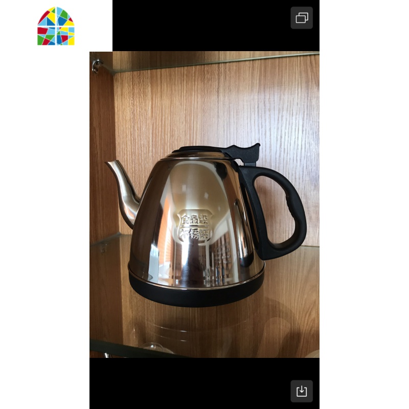304茶吧机烧水壶泡茶专用1.2升配件电热水壶自动上水单个茶台通用 FENGHOU 黑色304级小五环