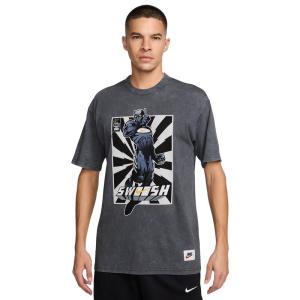 Nike宽松版型透气吸汗运动T恤男健身跑步训练潮牌oversized