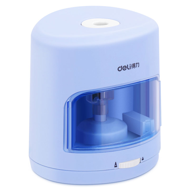 得力(deli)0502 电动卷笔刀学生自动电动卷笔刀电动削笔器电动橡皮擦