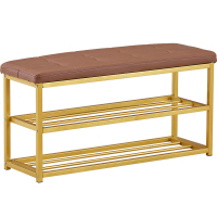 美帮汇换鞋凳可坐成人家用小凳子多功能长方形试衣间储物沙发凳收纳