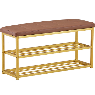 美帮汇换鞋凳可坐成人家用小凳子多功能长方形试衣间储物沙发凳收纳