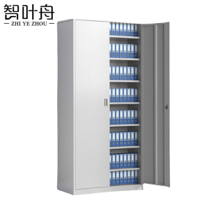 智叶舟文件柜通门8层850*390*1800mm个