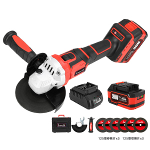 Leecbb 锂电电动角磨机 13件/套