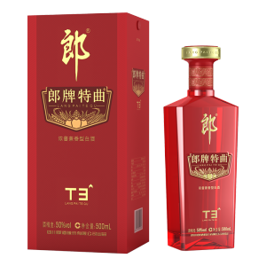郎酒 郎牌特曲T3 浓酱兼香型白酒 50度 500ml 自斟送礼