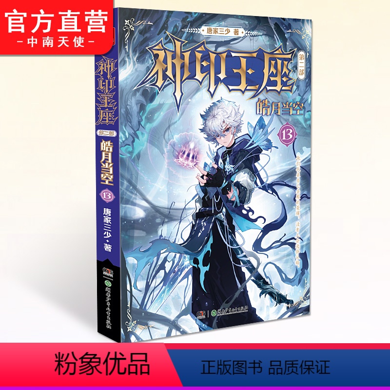 [正版]神印王座第二部皓月当空13 唐家三少著 斗罗大陆斗罗龙王传说斗破苍穹同类书籍玄幻冒险奇幻小说书籍 中南天使