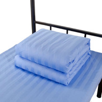 梦莺 被罩 蓝缎条 2100*1550mm 条