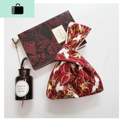 手腕包日式和风套结小手袋原宿手提小包包布艺包手拎包零钱包女生NEW LAKE