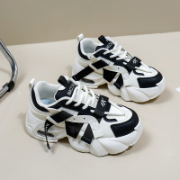 ins韩版新款老爹鞋女秋季学生跑步运动厚底增高休闲鞋