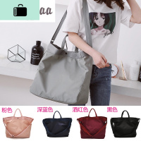 新款尼龙牛津布防水单肩包女春夏韩版旅行斜挎包时尚百搭手提包潮NEW LAKE女斜挎包