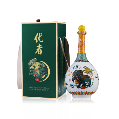 优者狮舞乾坤纪念酒53度酱香型优级白酒礼盒装高端白酒