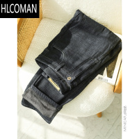 HLCOMAN小耳出品[闭眼入]牛仔加绒裤子男士冬季微弹休闲长裤子男裤