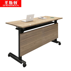 圣斯顿 可折叠会议桌 1400*500*750mm 浅胡桃色 张