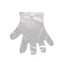 金迪乐一次性透明塑料PE手套100个YST0100G/件