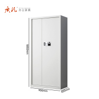 苏宁 质凡 办公家具 通体无斗保密柜国保指纹锁/ZF-BMG151/900*420*1850mm/厚度1.0mm