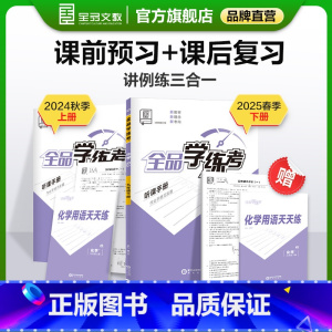 化学 九年级上 [正版]学练考 化学 九年级上下册 人教版RJ9年级教程同步练习册 初三检测试 必刷题天天练 2025春