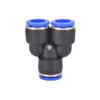 中锦科技 气管快速接头 Y型三通气动三通 PY-8 个