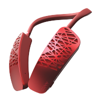 CLEER 颈戴式蓝牙音箱-HALO,红色