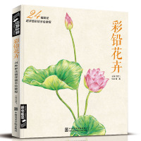 [正版图书]彩色铅笔花卉绘画入门教程书籍临摹零基础初学者飞成人温情乐鸟手绘插画本多肉人物古风儿童教材 经典全集杨建飞